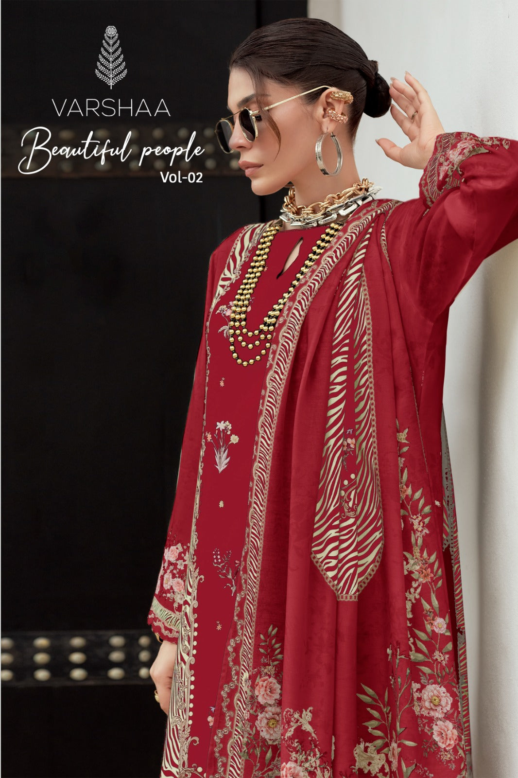 Beautiful People Vol 2 Varshaa Viscose Muslin Pant Style Suits Manufacturer Gujarat