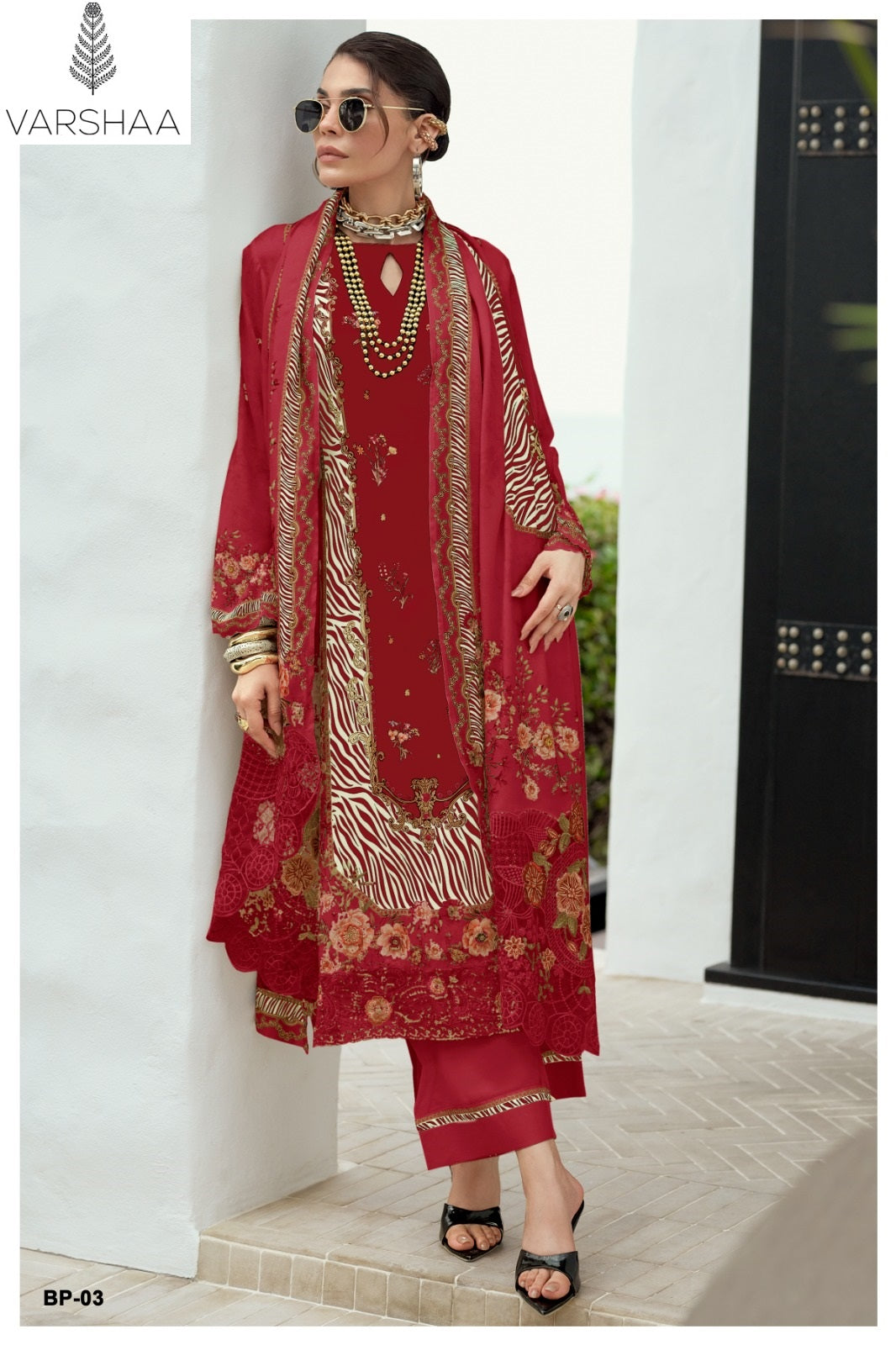 Beautiful People Vol 2 Varshaa Viscose Muslin Pant Style Suits Manufacturer Gujarat