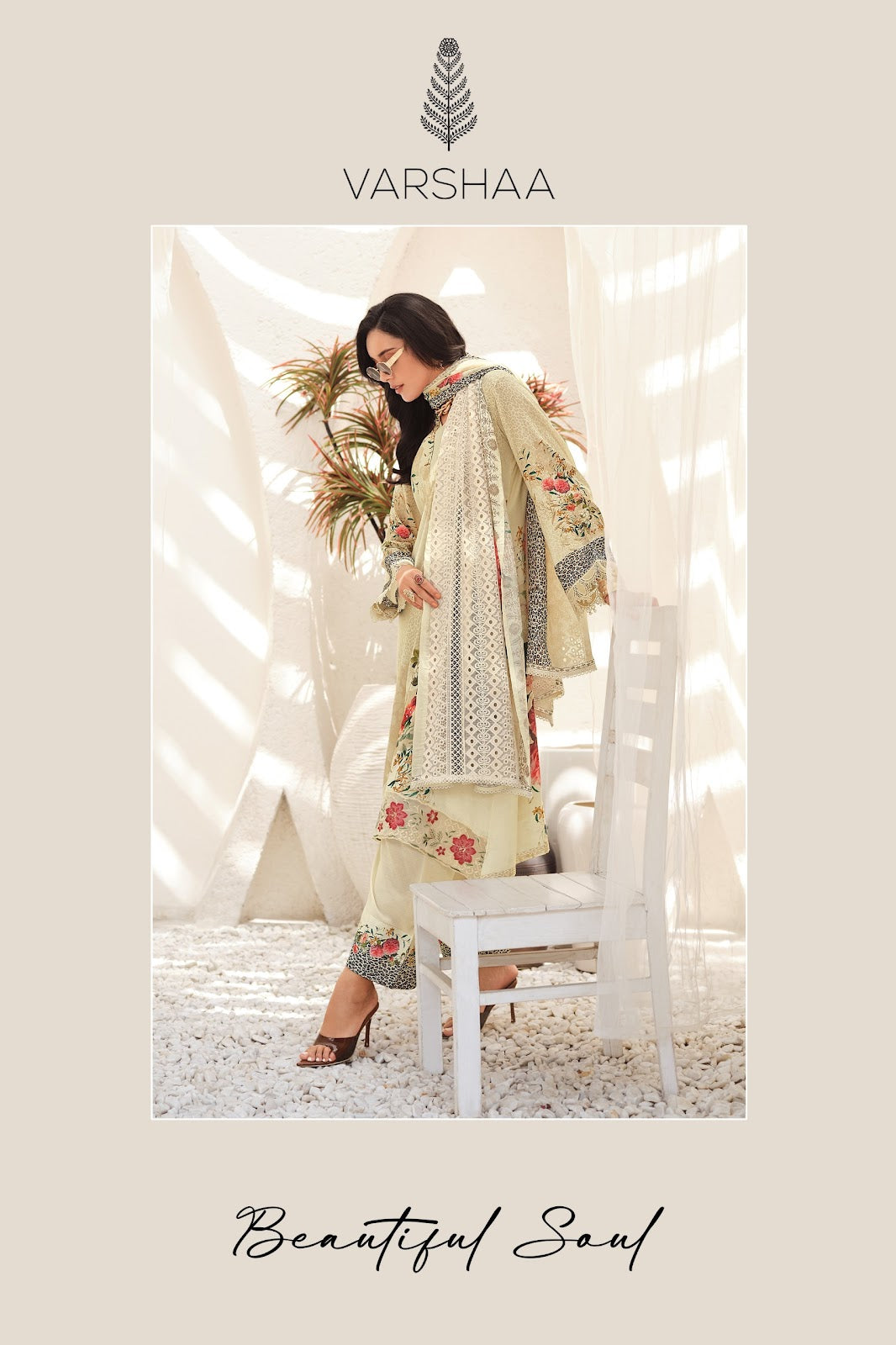 Beautiful Soul Varshaa Viscose Muslin Pant Style Suits Supplier Gujarat