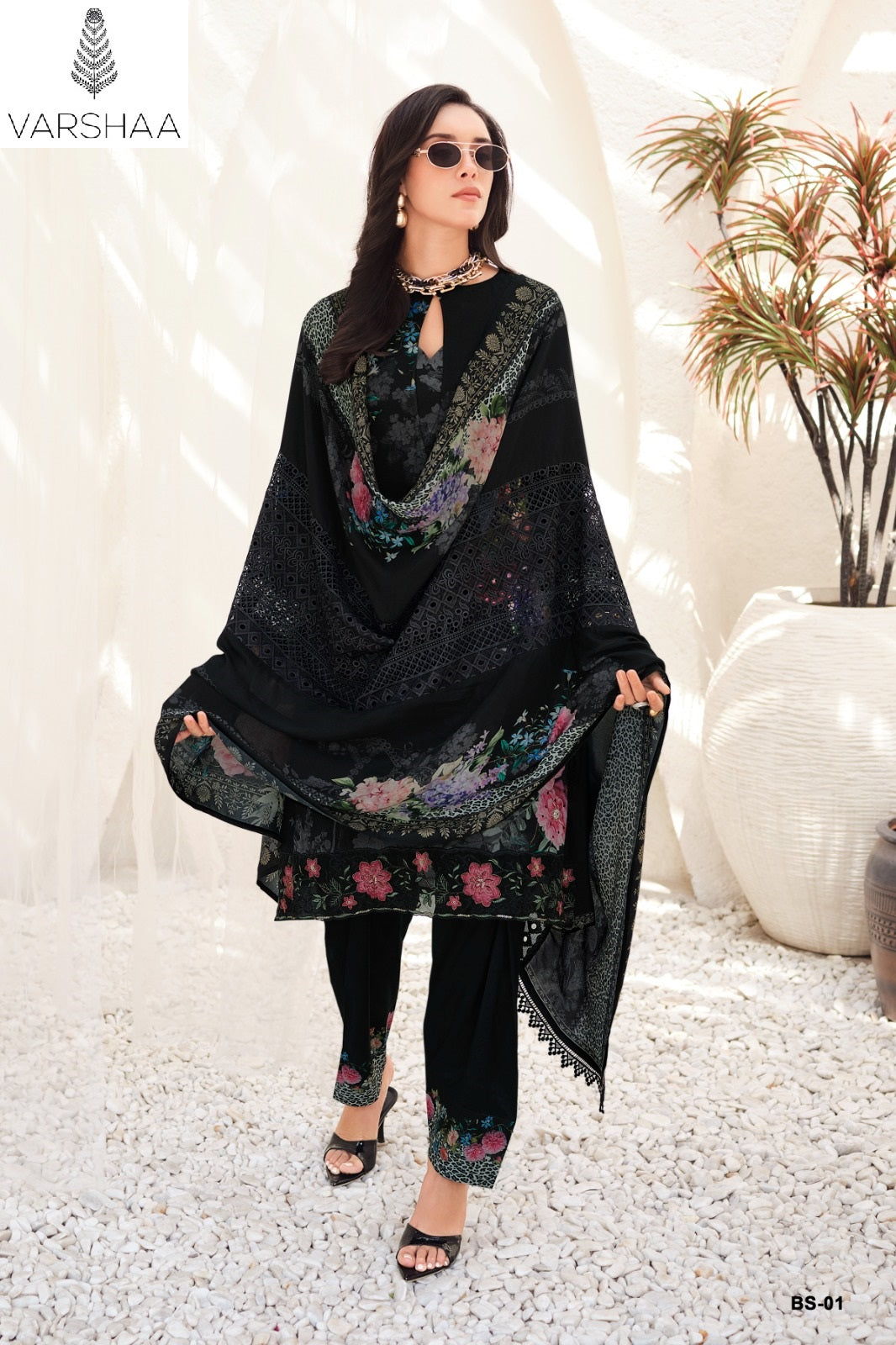 Beautiful Soul Varshaa Viscose Muslin Pant Style Suits Supplier Gujarat