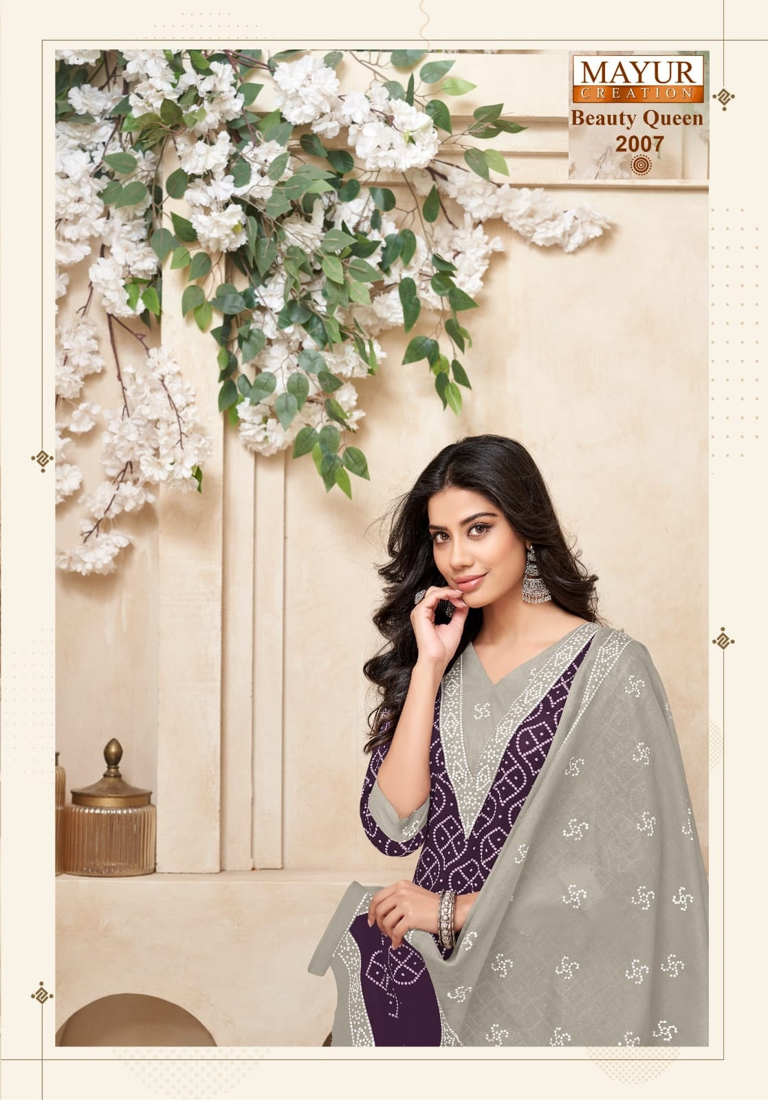Beauty Queen Vol 2 Mayur Creation Pure Cotton Readymade Cotton Pant Suits Wholesale Price