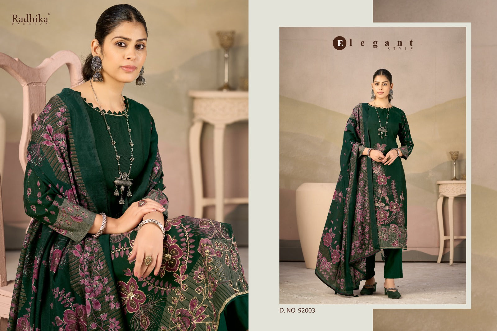 Beauty Silk 10 Radhika Fashion Azara Muslin Karachi Salwar Suits Wholesaler Gujarat