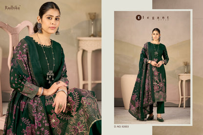 Beauty Silk 10 Radhika Fashion Azara Muslin Karachi Salwar Suits Wholesaler Gujarat