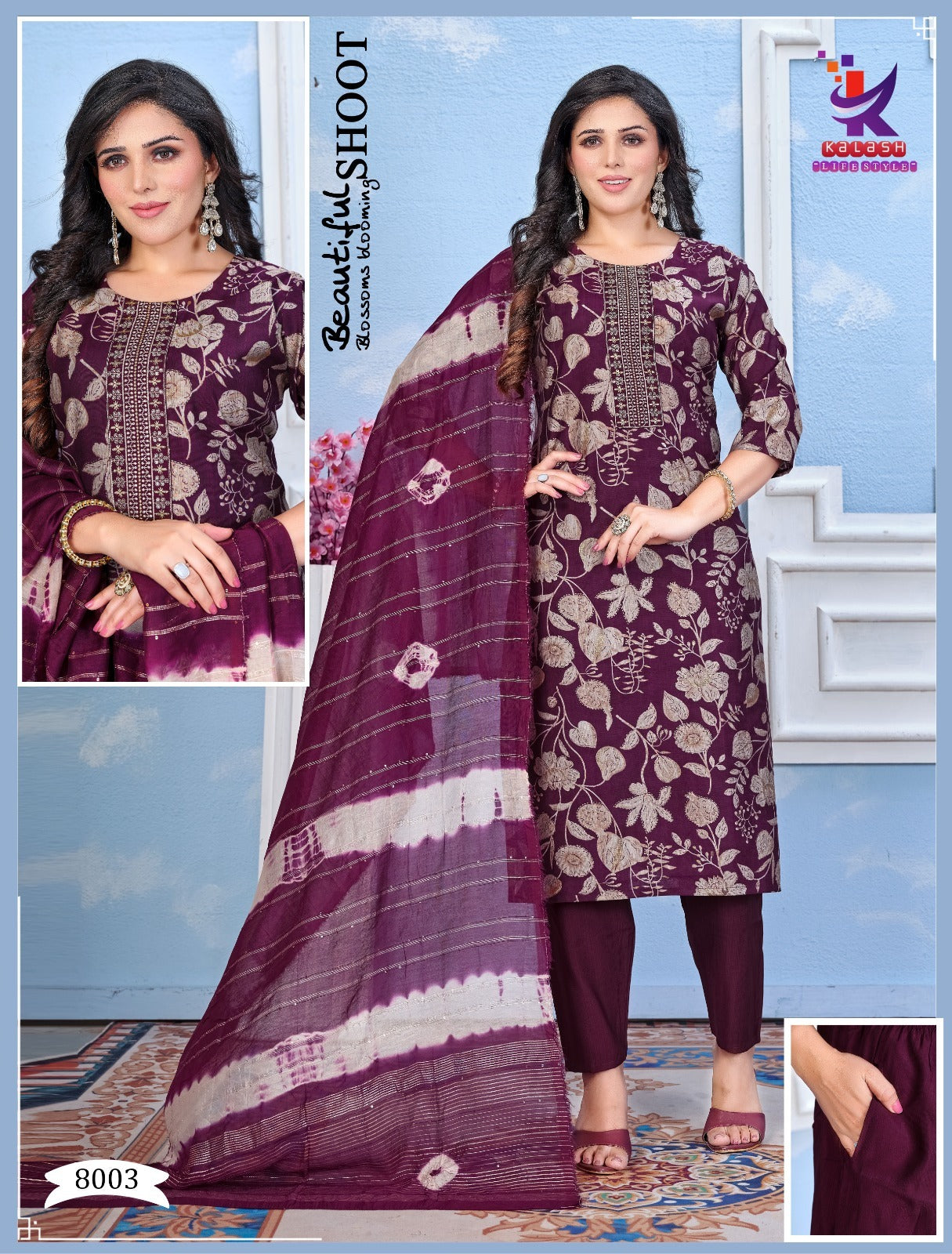 Beauty Wish Mlm Kalash Lifestyle Rayon 14Kg Readymade Suits Manufacturer India