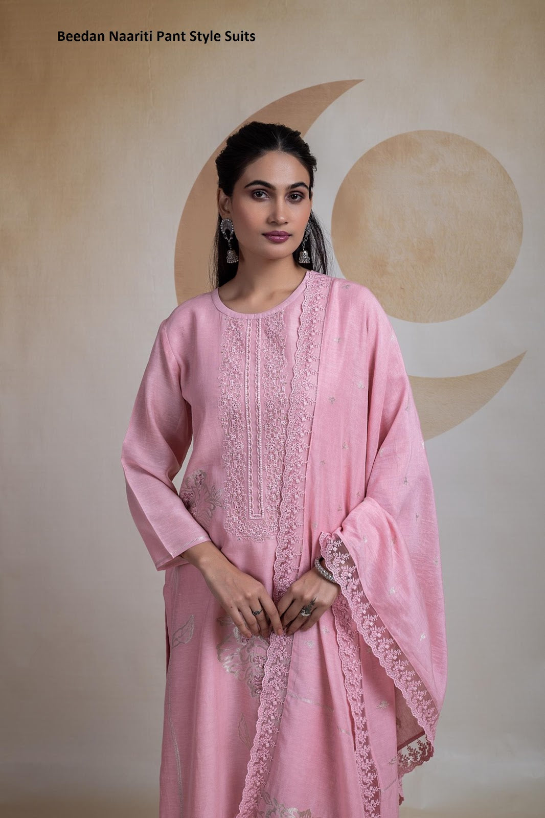 Beedan Naariti Pure Linen Pant Style Suits Manufacturer India