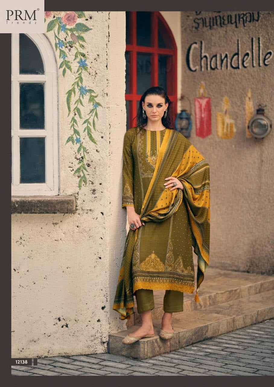 Beetle Prm Trendz Viscose Pashmina Suits Wholesaler Gujarat