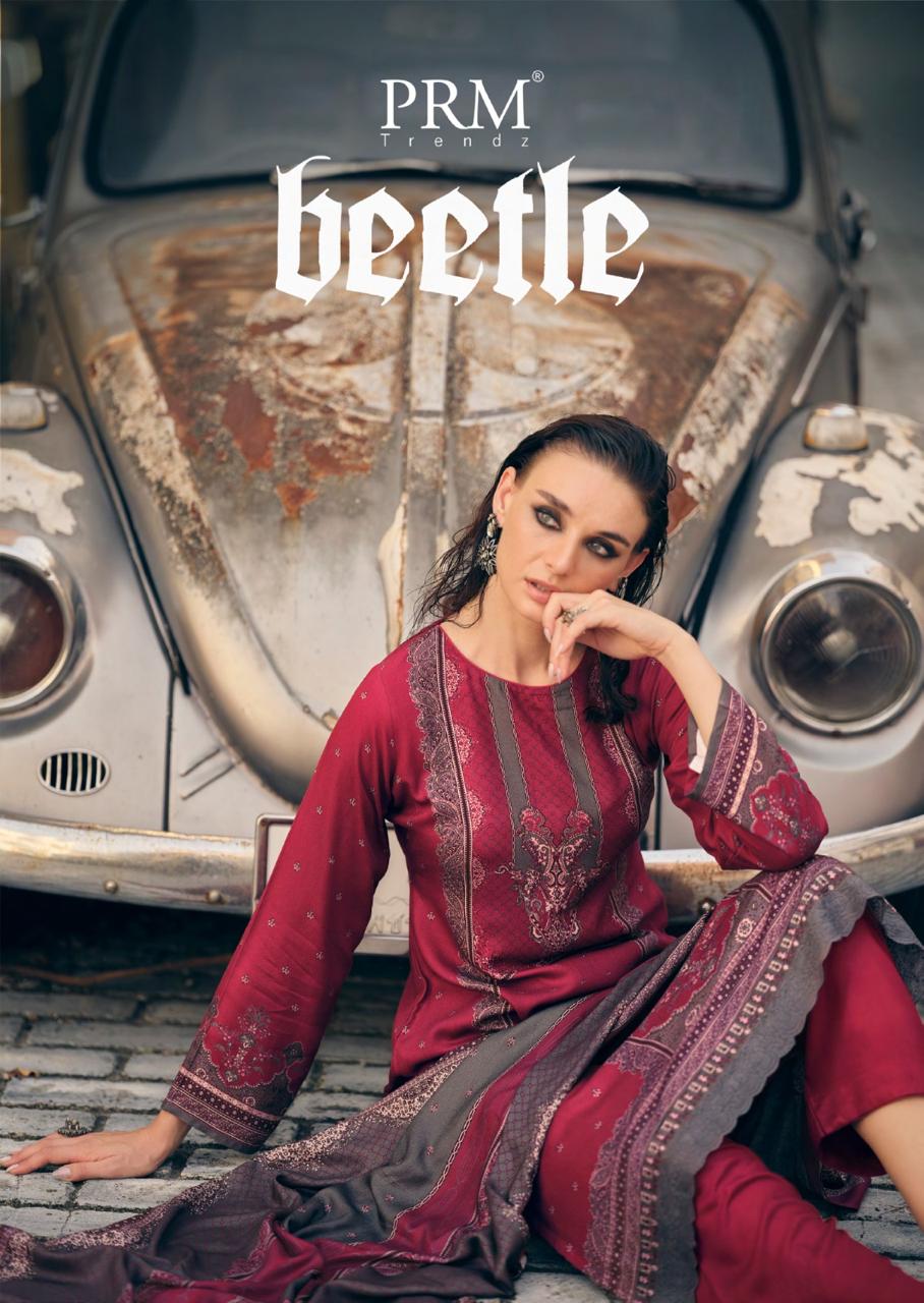 Beetle Prm Trendz Viscose Pashmina Suits Wholesaler Gujarat