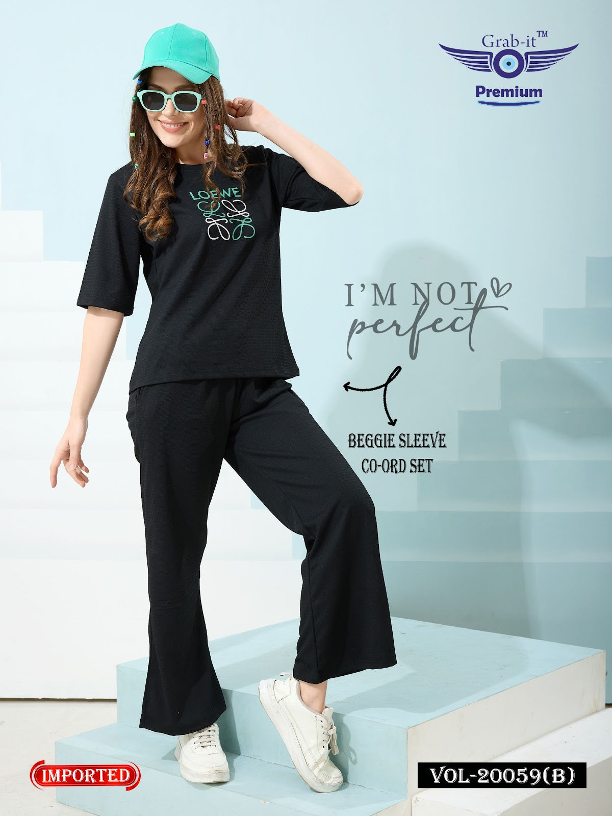 Beggie Sleeve 20059B Grab It Imported Co Ord Set Exporter Gujarat