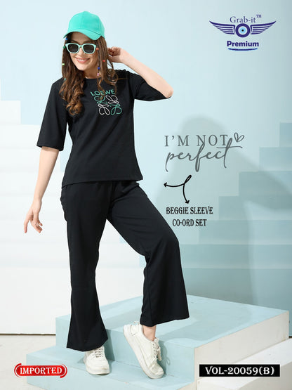 Beggie Sleeve 20059B Grab It Imported Co Ord Set Exporter Gujarat