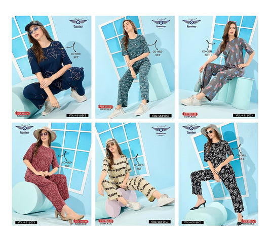 Beggie Sleeves Vol 4519 C Grab It Sinker Co Ord Set Exporter India