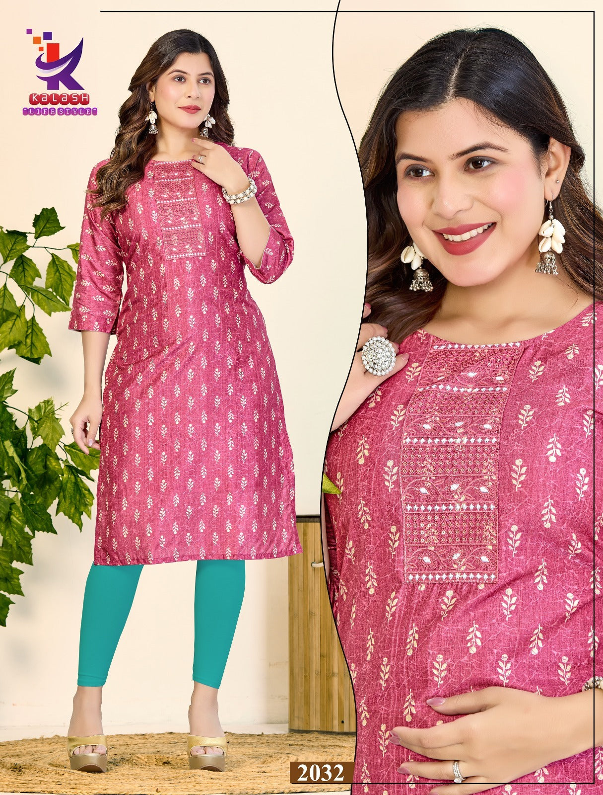 Being Me Mlm Kalash Lifestyle Knee Length Kurtis Manufacturer India