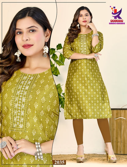 Being Me Mlm Kalash Lifestyle Knee Length Kurtis Manufacturer India