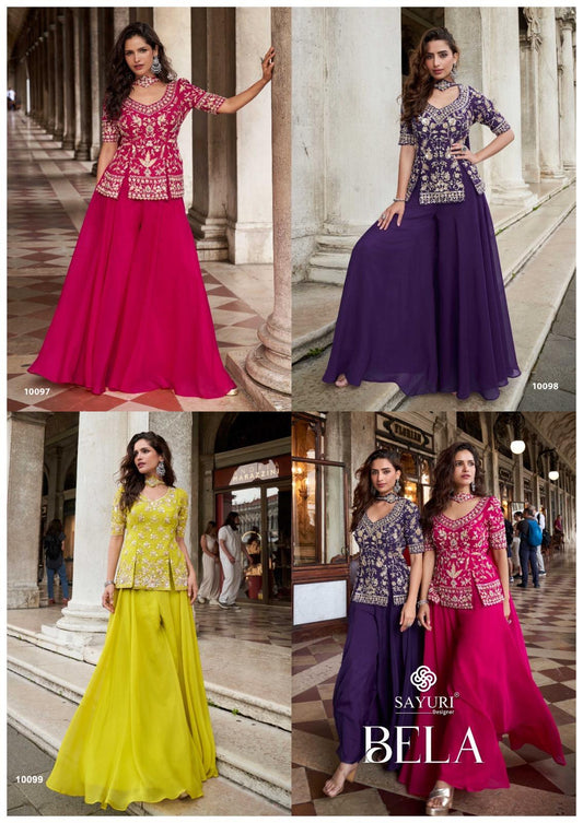 Bela Sayuri Readymade Suits Manufacturer Ahmedabad