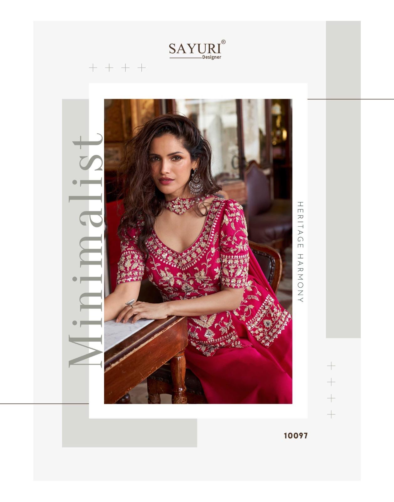 Bela Sayuri Readymade Suits Manufacturer Ahmedabad