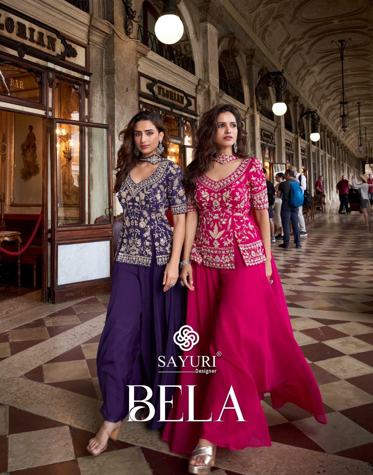Bela Sayuri Readymade Suits Manufacturer Ahmedabad