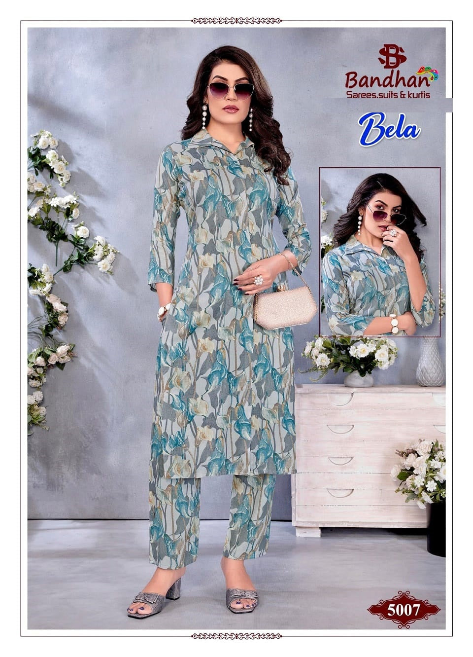 Bela Vol 5 Bandhan Rayon 14Kg Co Ord Set Wholesale Price
