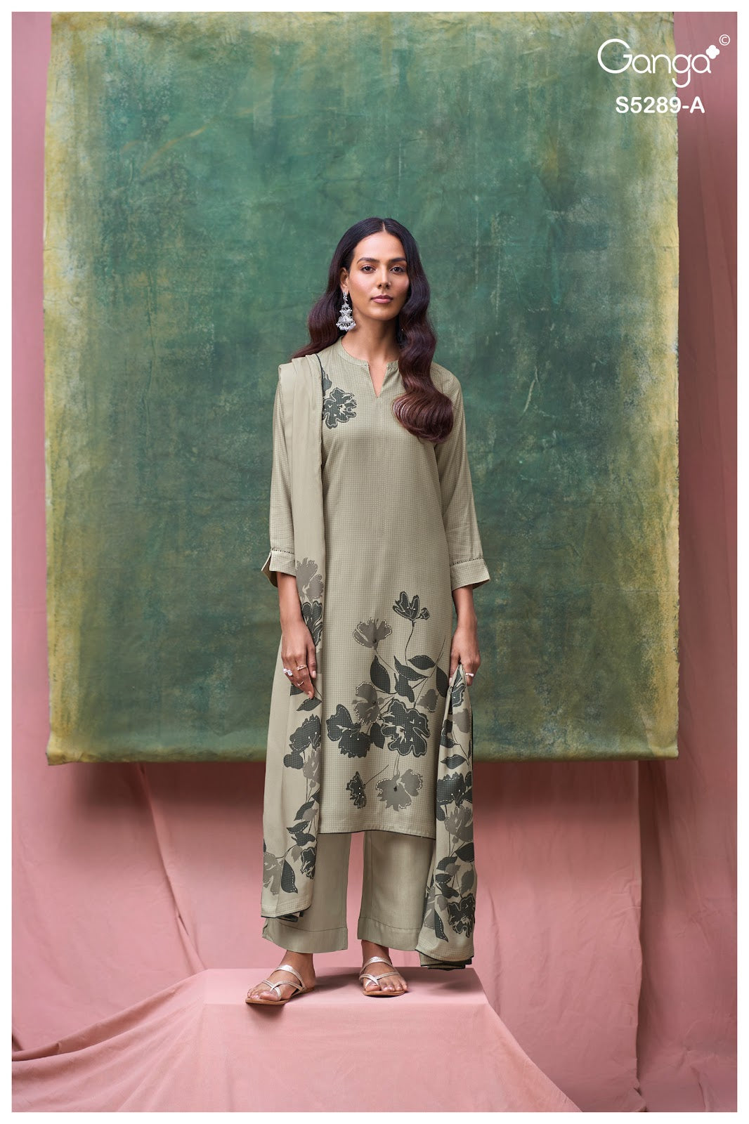Belena S5289 Ganga Wool Pashmina Suits Manufacturer India