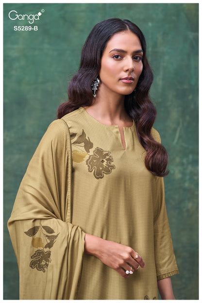 Belena S5289 Ganga Wool Pashmina Suits Manufacturer India