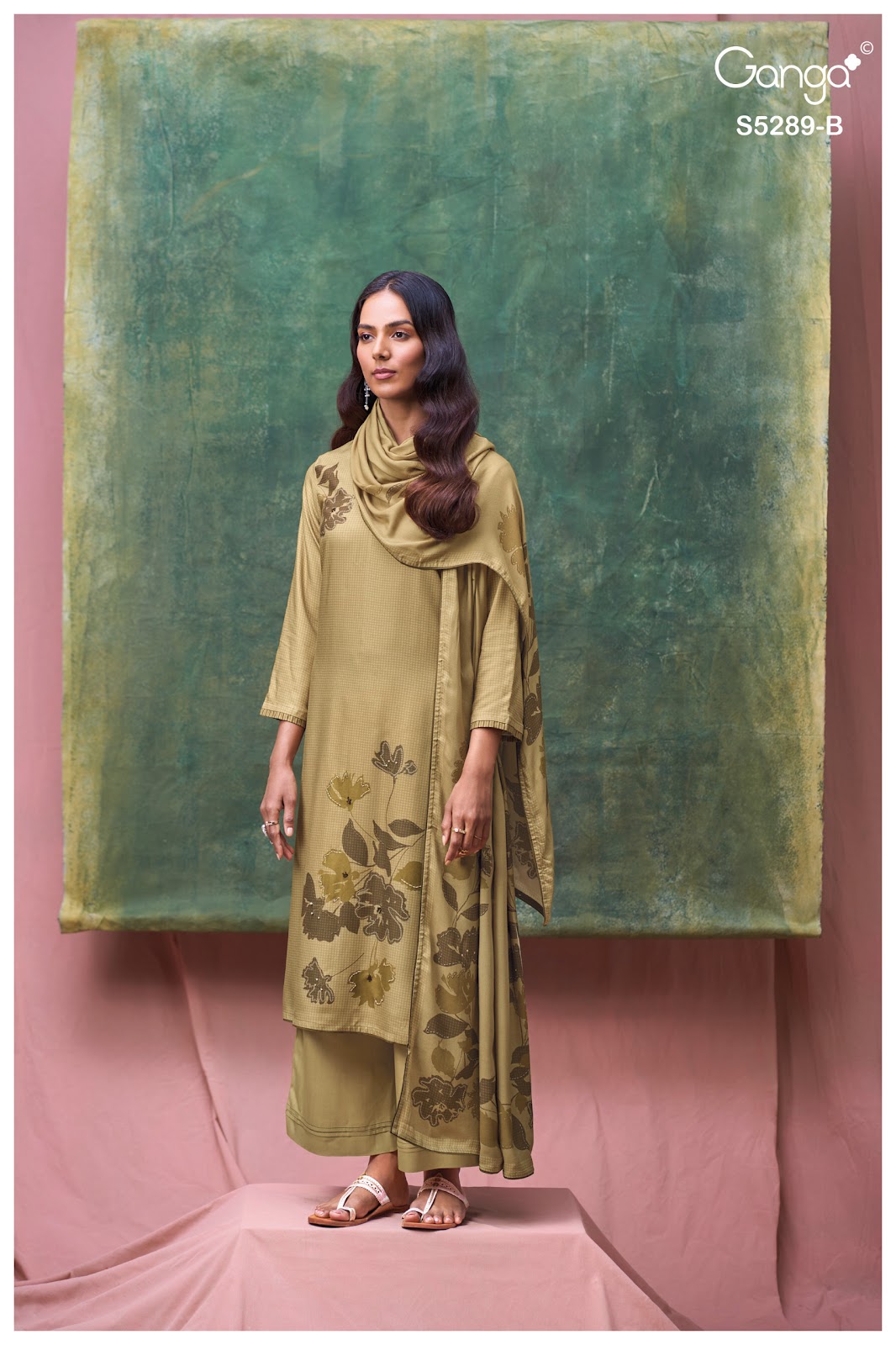 Belena S5289 Ganga Wool Pashmina Suits Manufacturer India