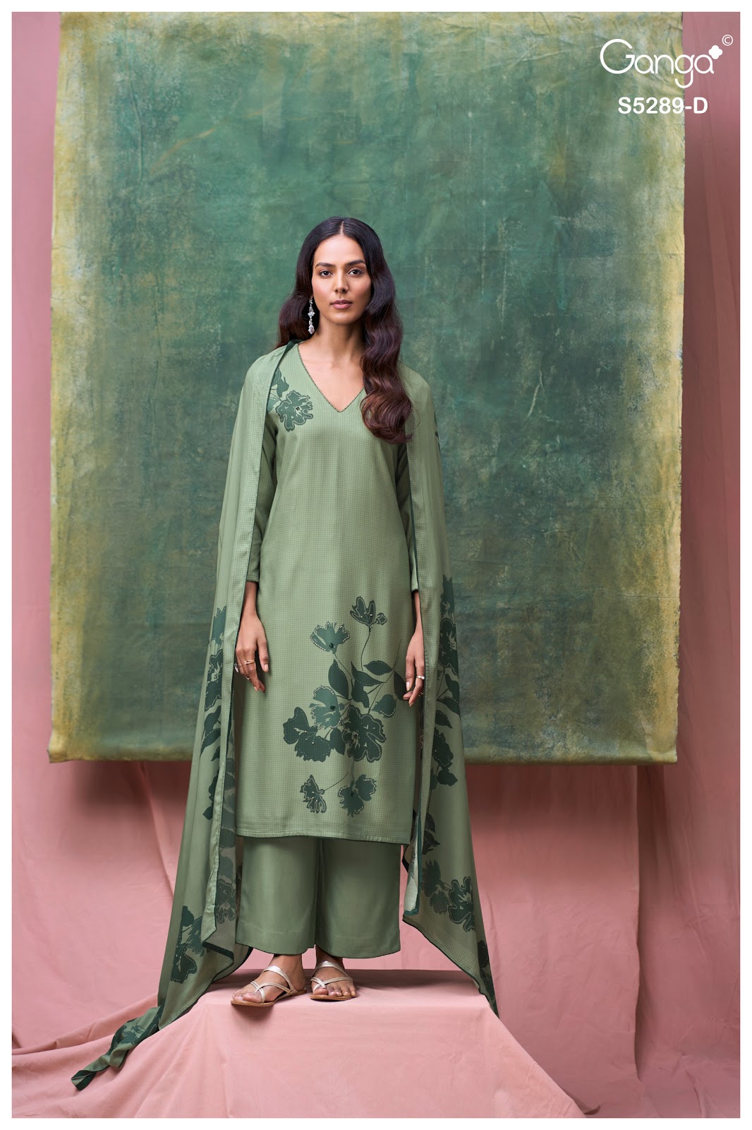 Belena S5289 Ganga Wool Pashmina Suits Manufacturer India