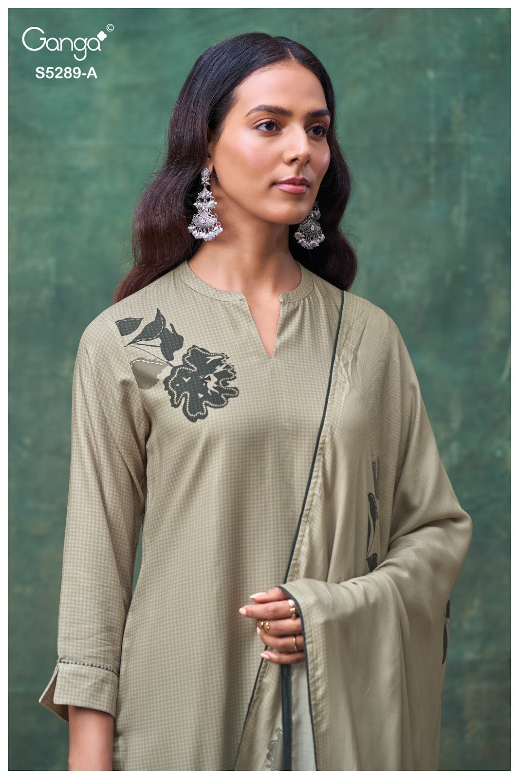 Belena S5289 Ganga Wool Pashmina Suits Manufacturer India
