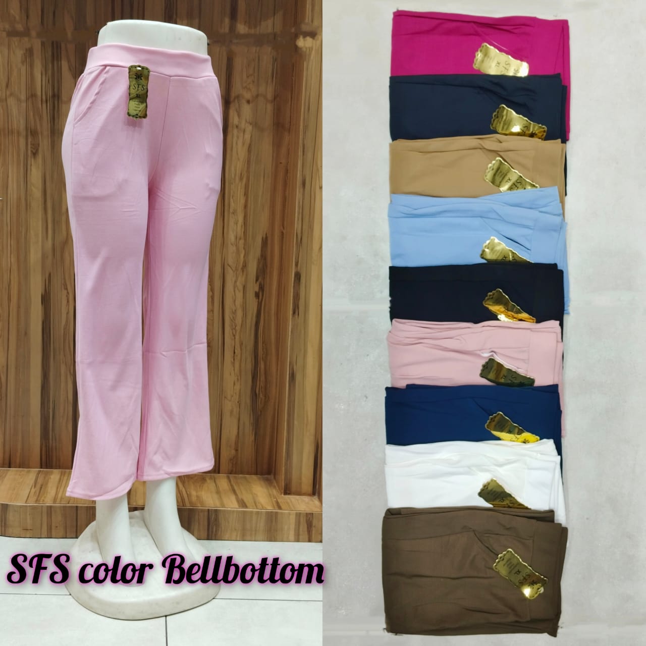 Bell Bottom Hanso Women Pants Exporter