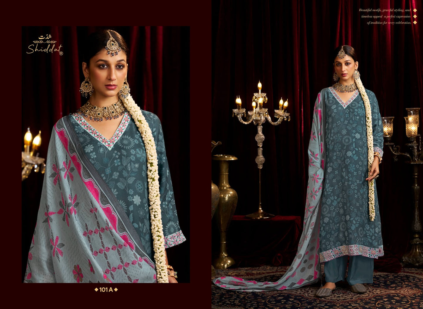 Bell Rose 101 Shiddat Viscose Organza Plazzo Style Suits Wholesale Price