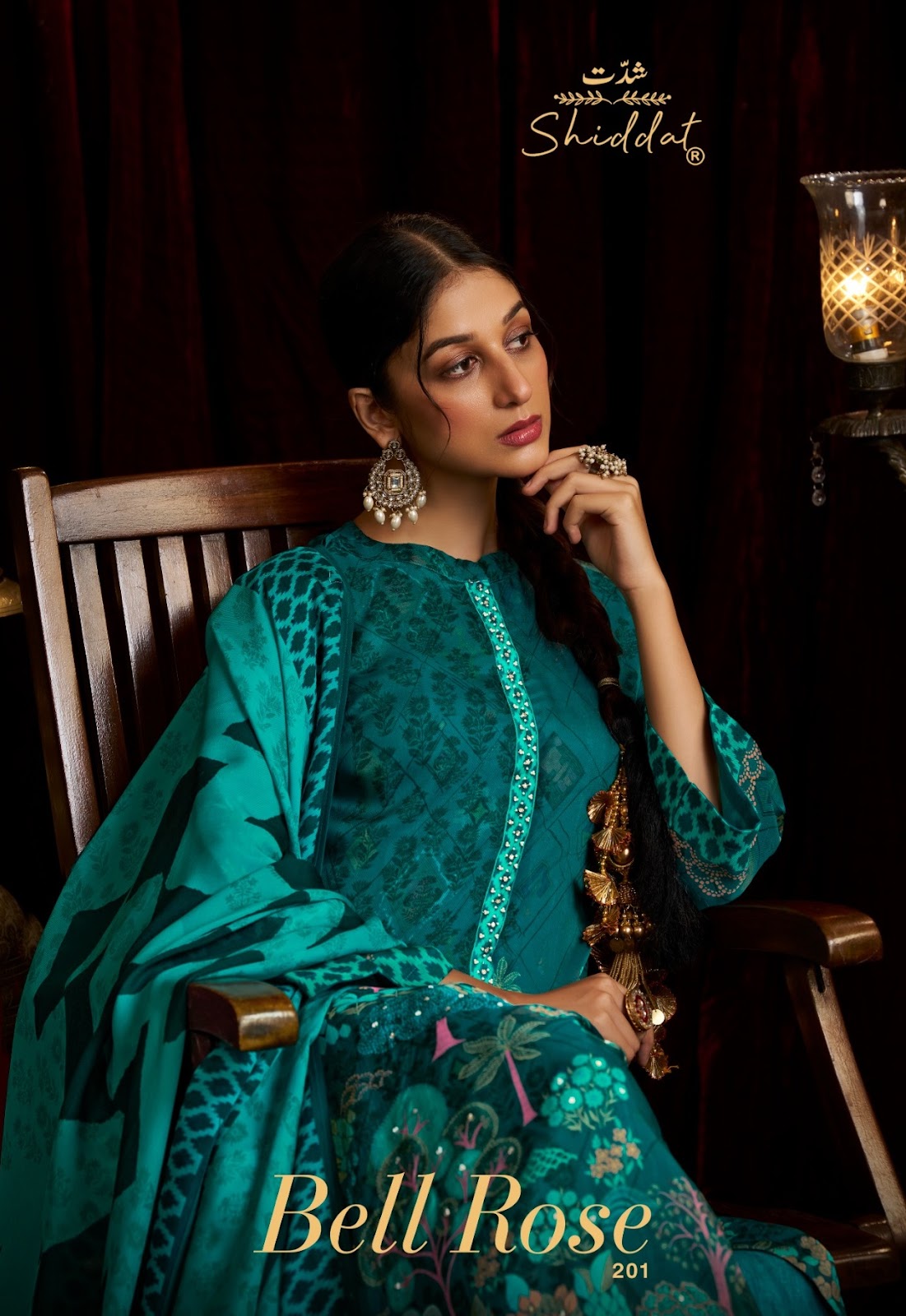 Bell Rose 201 Shiddat Viscose Organza Pant Style Suits Supplier India