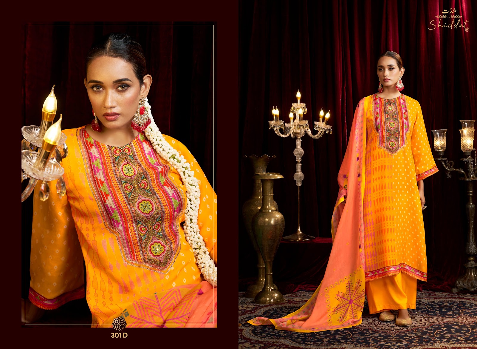 Bell Rose 301 Shiddat Viscose Organza Pant Style Suits Wholesaler Gujarat