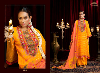 Bell Rose 301 Shiddat Viscose Organza Pant Style Suits Wholesaler Gujarat