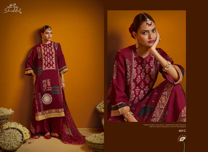 Bell Rose 401 Shiddat Viscose Organza Plazzo Style Suits Supplier Ahmedabad