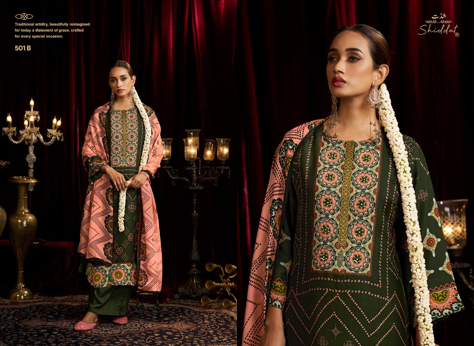 Bell Rose 501 Shiddat Viscose Organza Plazzo Style Suits Exporter India