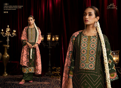 Bell Rose 501 Shiddat Viscose Organza Plazzo Style Suits Exporter India