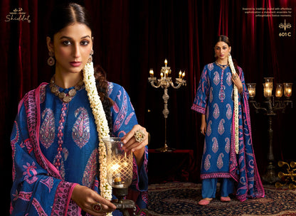 Bell Rose 601 Shiddat Viscose Organza Plazzo Style Suits Wholesale Rate