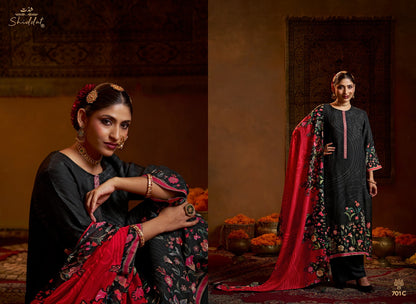 Bell Rose 701 Shiddat Viscose Organza Plazzo Style Suits Supplier