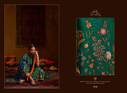 Bell Rose 701 Shiddat Viscose Organza Plazzo Style Suits Supplier
