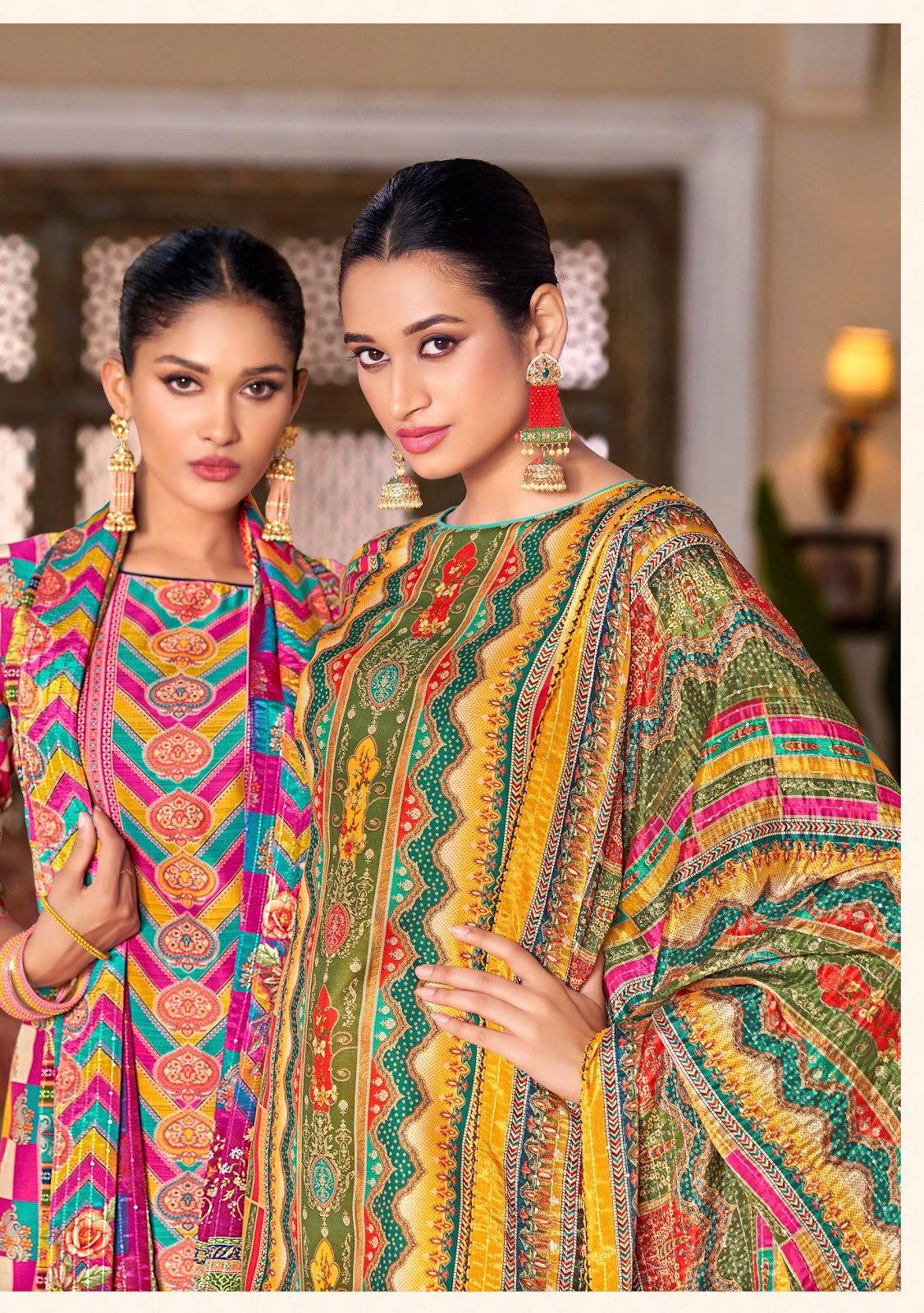 Bella Edition 15 Alok Pure Maslin Karachi Salwar Suits Supplier