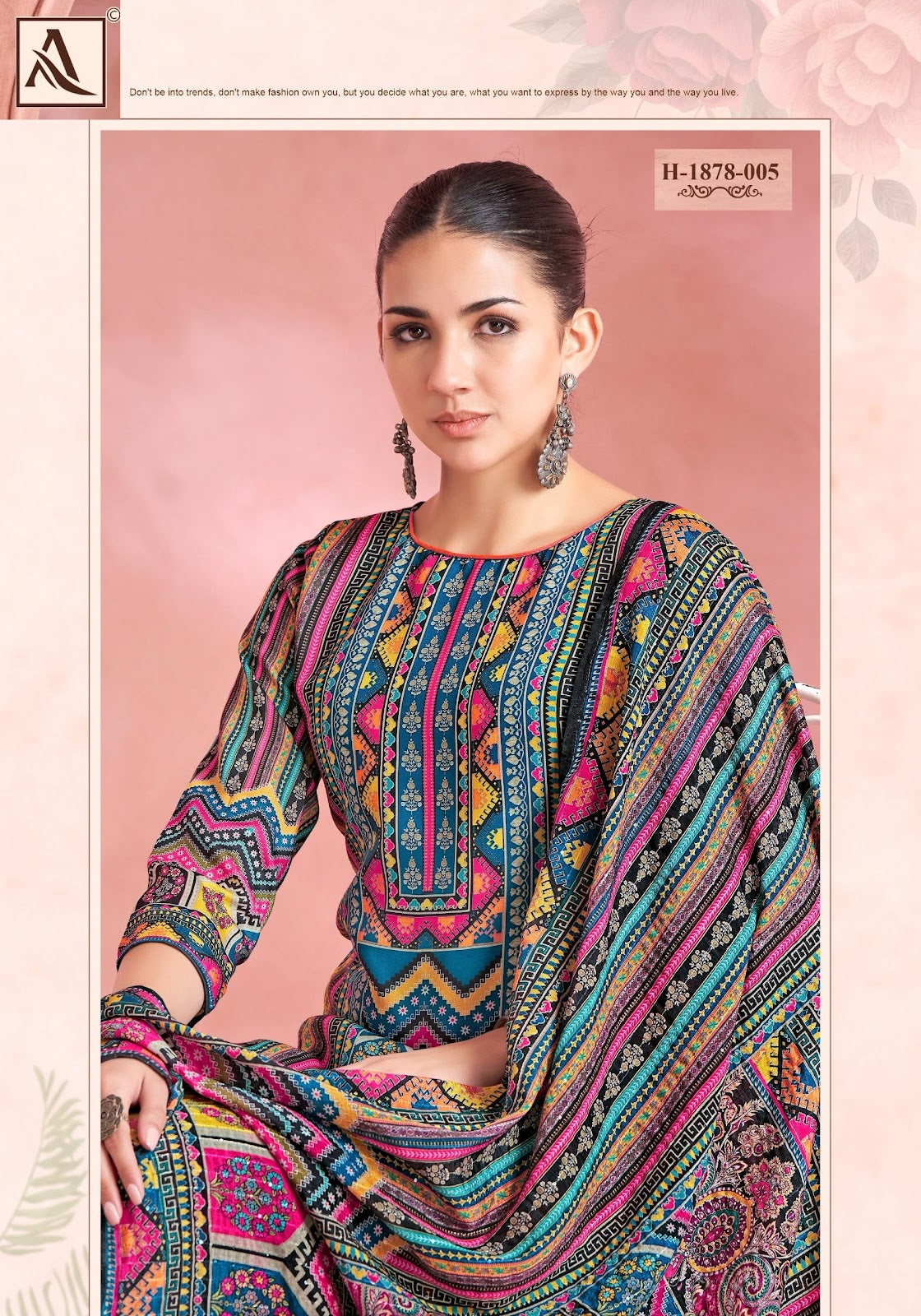 Bella Edition 16 Alok Pure Muslin Karachi Salwar Suits Manufacturer India