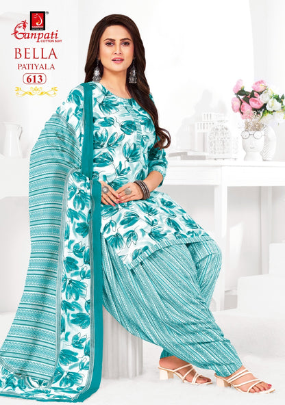 Bella Patiyala Vol 6 Ganpati Cotton Salwar Suits Wholesale Price