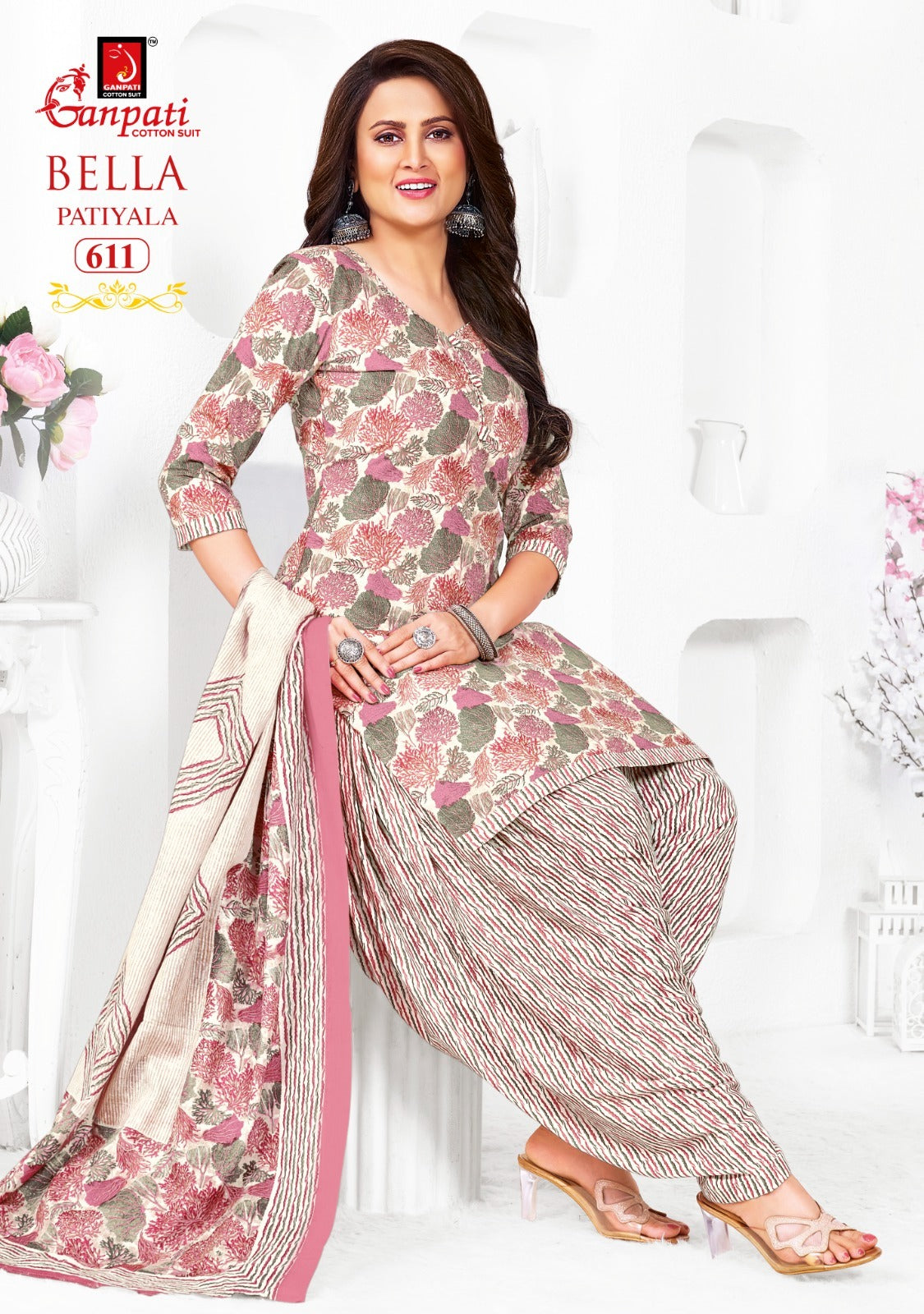 Bella Patiyala Vol 6 Ganpati Cotton Salwar Suits Wholesale Price