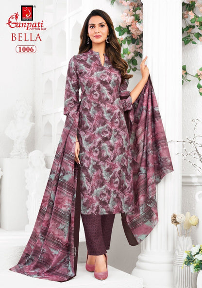 Bella Vol 10 Ganpati Cotton Dress Material Exporter