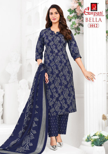 Bella Vol 10 Ganpati Cotton Dress Material Exporter