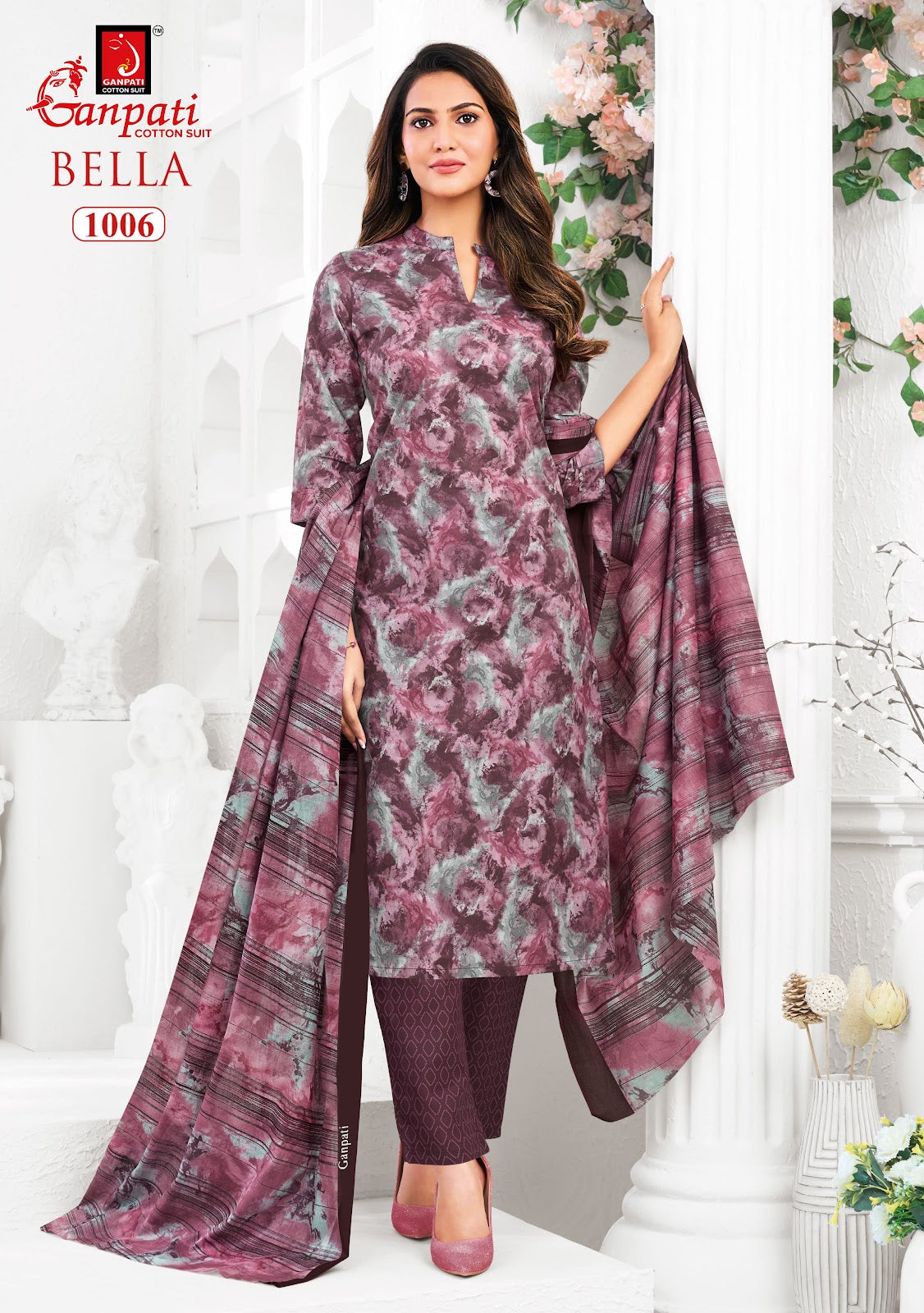 Bella Vol 10 Ganpati Readymade Cotton Pant Suits Supplier India