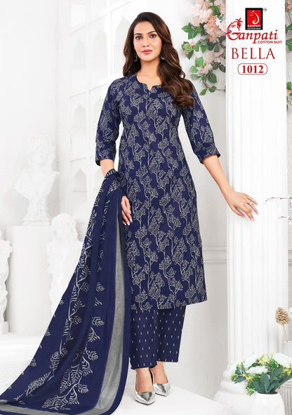 Bella Vol 10 Ganpati Readymade Cotton Pant Suits Supplier India