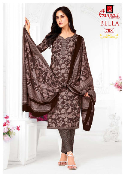 Bella Vol 7 Pant Ganpati Cotton Salwar Suits Manufacturer Gujarat