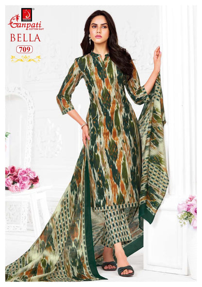 Bella Vol 7 Pant Ganpati Cotton Salwar Suits Manufacturer Gujarat
