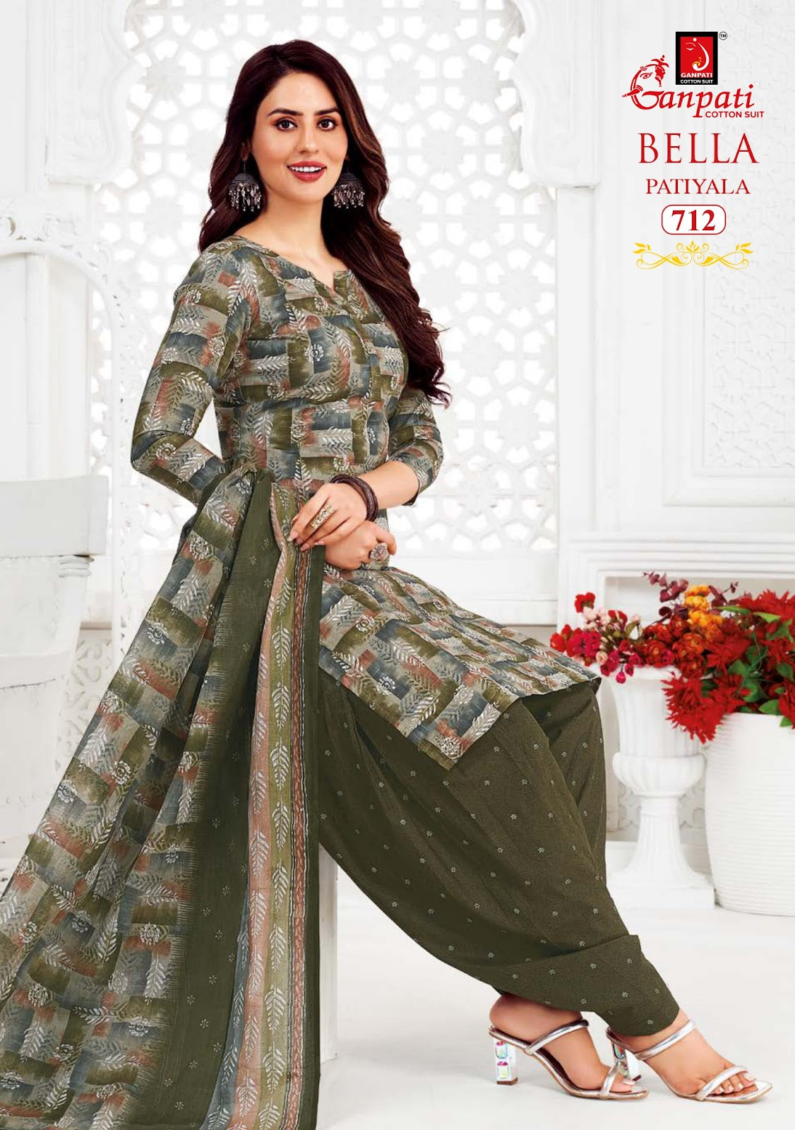 Bella Vol 7 Patiyala Ganpati Cotton Salwar Suits Wholesale Price