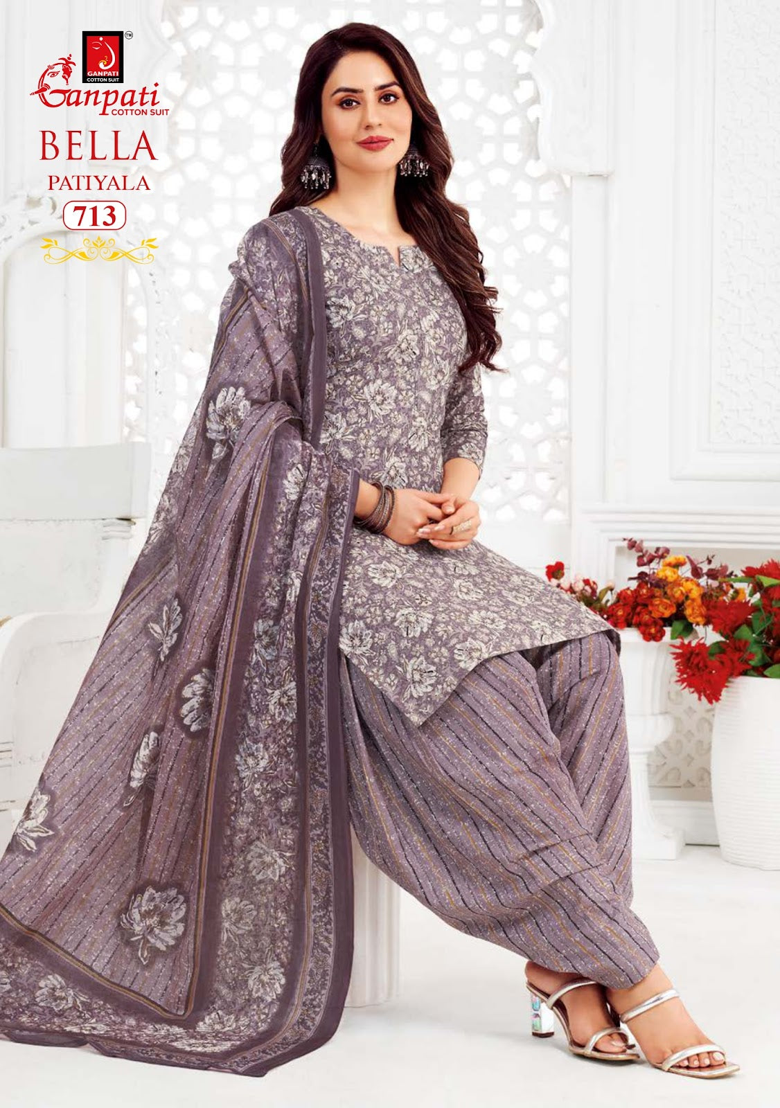 Bella Vol 7 Patiyala Ganpati Cotton Salwar Suits Wholesale Price