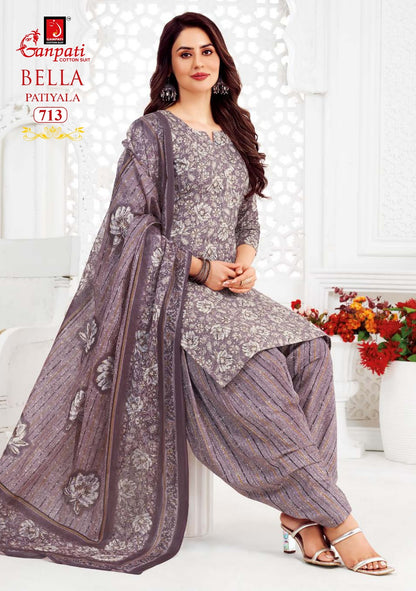 Bella Vol 7 Patiyala Ganpati Cotton Salwar Suits Wholesale Price