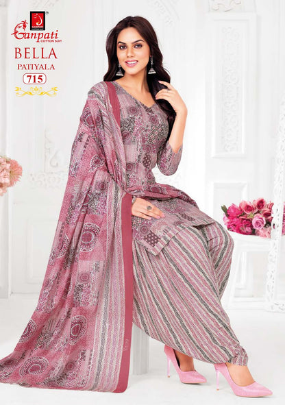 Bella Vol 7 Patiyala Ganpati Cotton Salwar Suits Wholesale Price